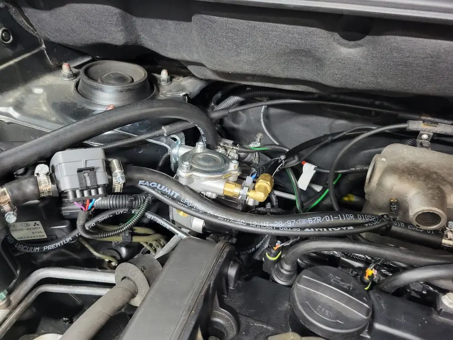 Встановлення ГБО на HYUNDAI TUCSON РЕДУКТОР
